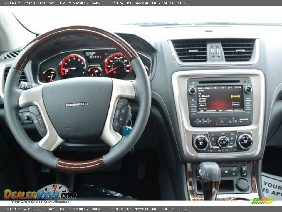 2014 GMC Acadia Denali AWD Iridium Metallic / Ebony Photo #18