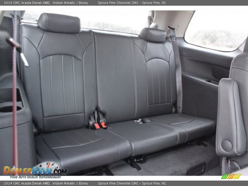 2014 GMC Acadia Denali AWD Iridium Metallic / Ebony Photo #20