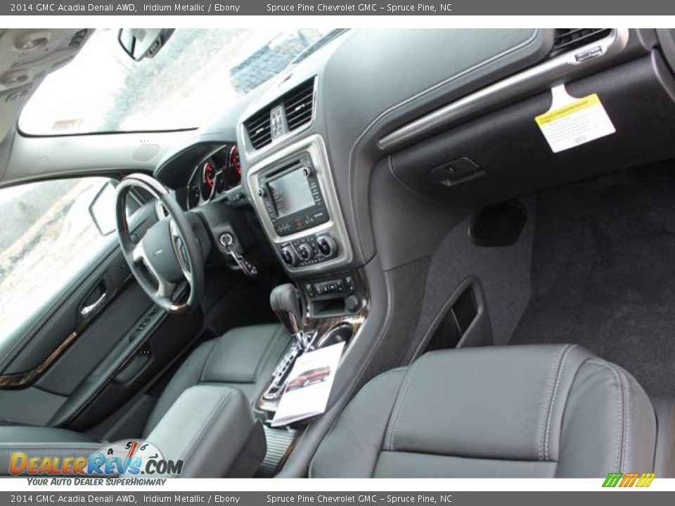 2014 GMC Acadia Denali AWD Iridium Metallic / Ebony Photo #21