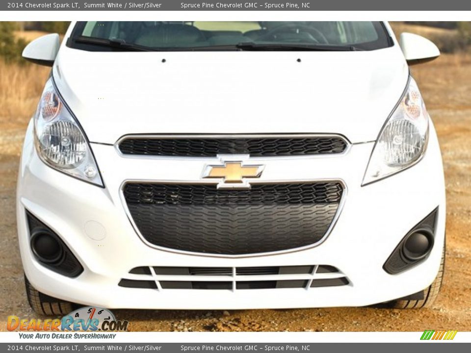 2014 Chevrolet Spark LT Summit White / Silver/Silver Photo #10