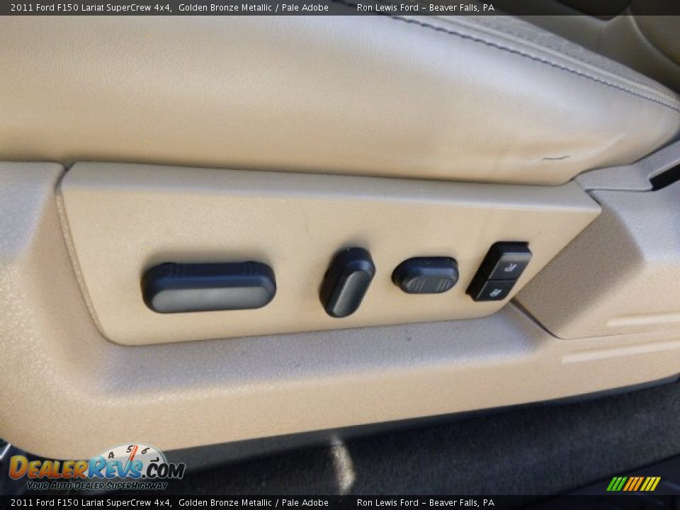 2011 Ford F150 Lariat SuperCrew 4x4 Golden Bronze Metallic / Pale Adobe Photo #15