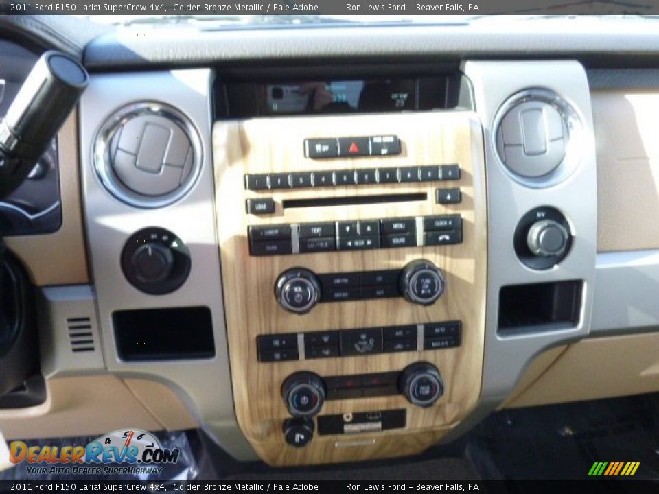 2011 Ford F150 Lariat SuperCrew 4x4 Golden Bronze Metallic / Pale Adobe Photo #16