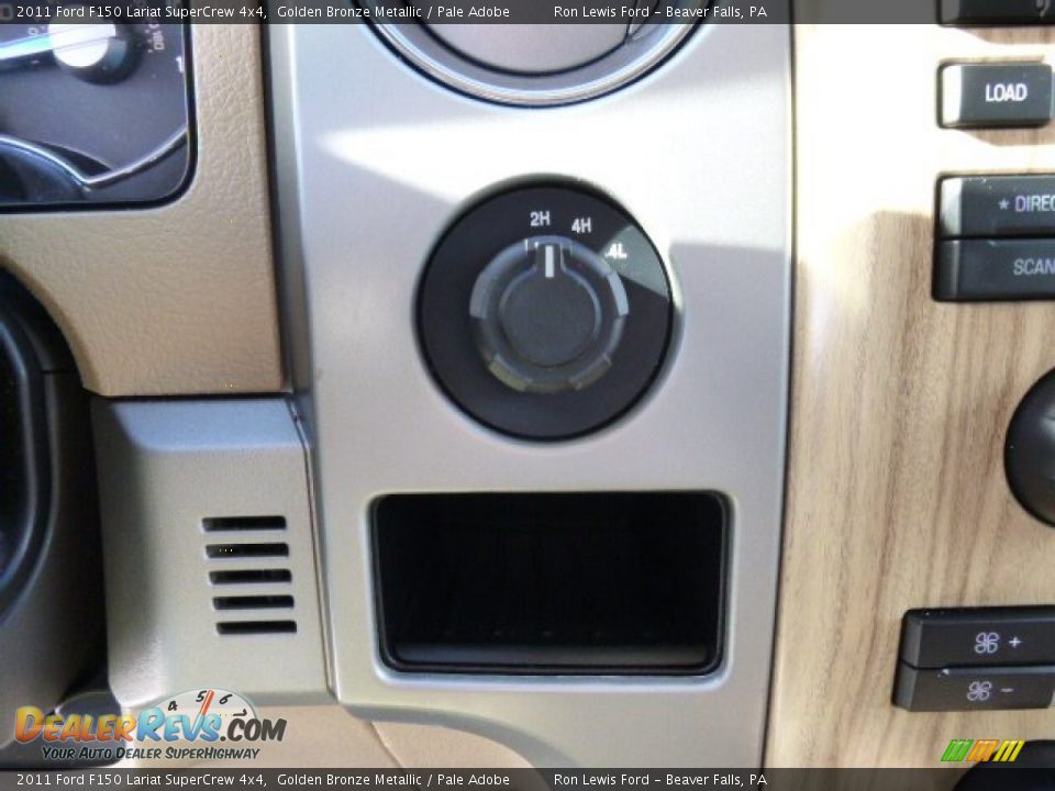 2011 Ford F150 Lariat SuperCrew 4x4 Golden Bronze Metallic / Pale Adobe Photo #17