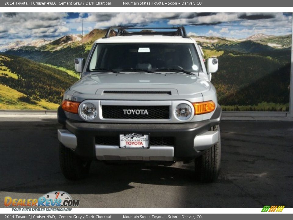 2014 Toyota FJ Cruiser 4WD Cement Gray / Dark Charcoal Photo #2