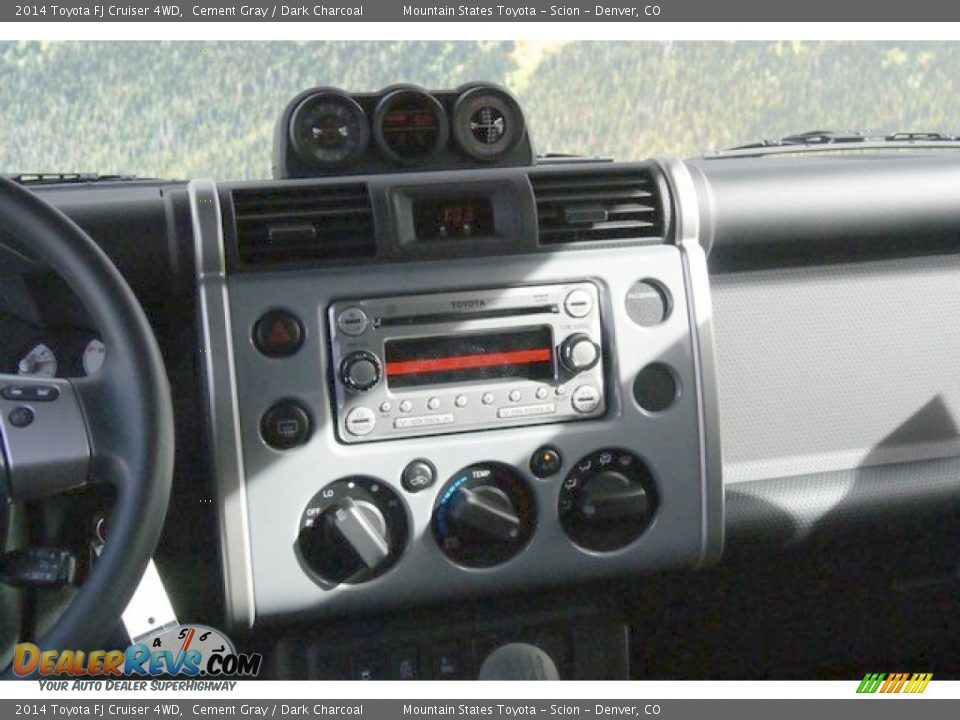 2014 Toyota FJ Cruiser 4WD Cement Gray / Dark Charcoal Photo #6