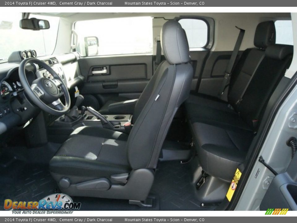 2014 Toyota FJ Cruiser 4WD Cement Gray / Dark Charcoal Photo #8