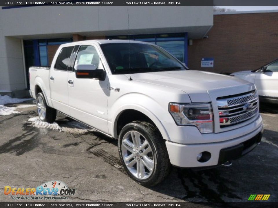Front 3/4 View of 2014 Ford F150 Limited SuperCrew 4x4 Photo #2
