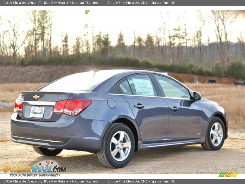 2014 Chevrolet Cruze LT Blue Ray Metallic / Medium Titanium Photo #1