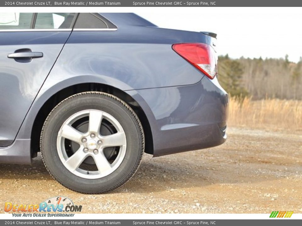 2014 Chevrolet Cruze LT Blue Ray Metallic / Medium Titanium Photo #4
