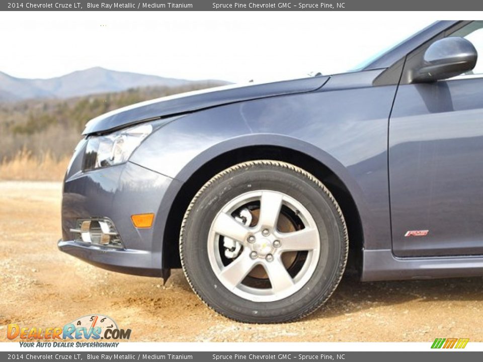 2014 Chevrolet Cruze LT Blue Ray Metallic / Medium Titanium Photo #5