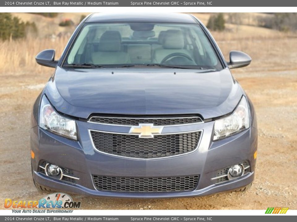 2014 Chevrolet Cruze LT Blue Ray Metallic / Medium Titanium Photo #8