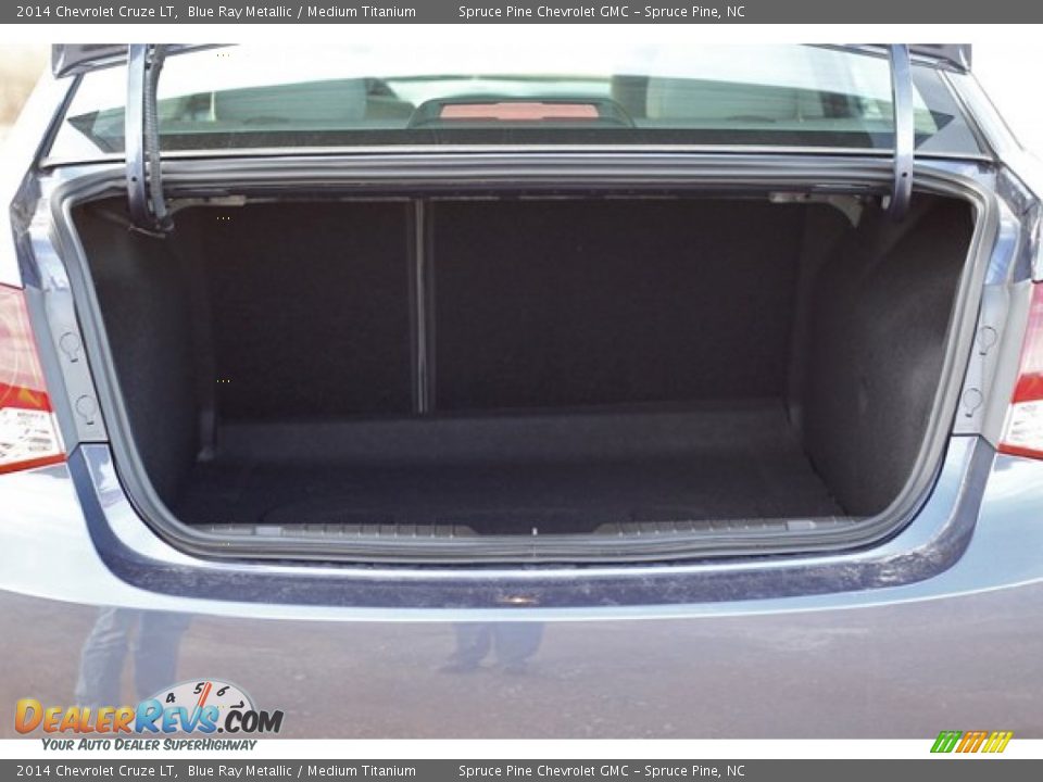 2014 Chevrolet Cruze LT Blue Ray Metallic / Medium Titanium Photo #9