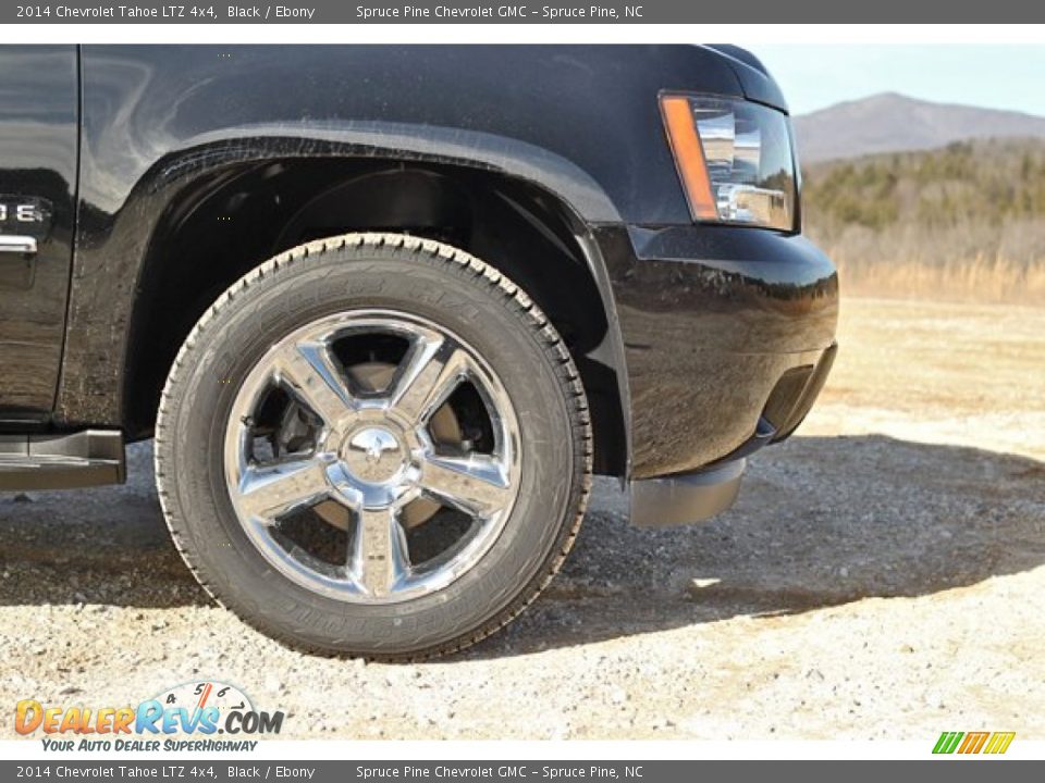 2014 Chevrolet Tahoe LTZ 4x4 Black / Ebony Photo #6