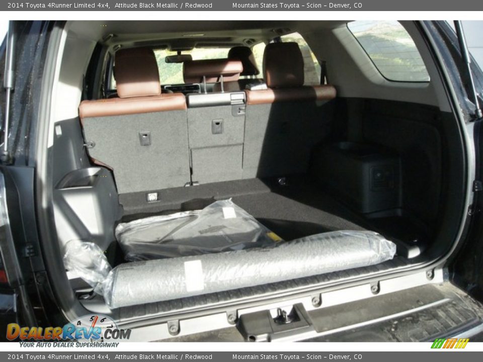 2014 Toyota 4Runner Limited 4x4 Attitude Black Metallic / Redwood Photo #8