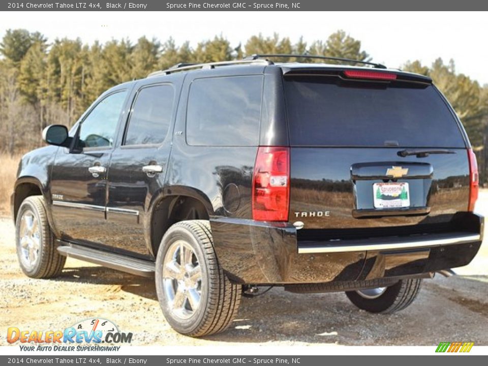2014 Chevrolet Tahoe LTZ 4x4 Black / Ebony Photo #11