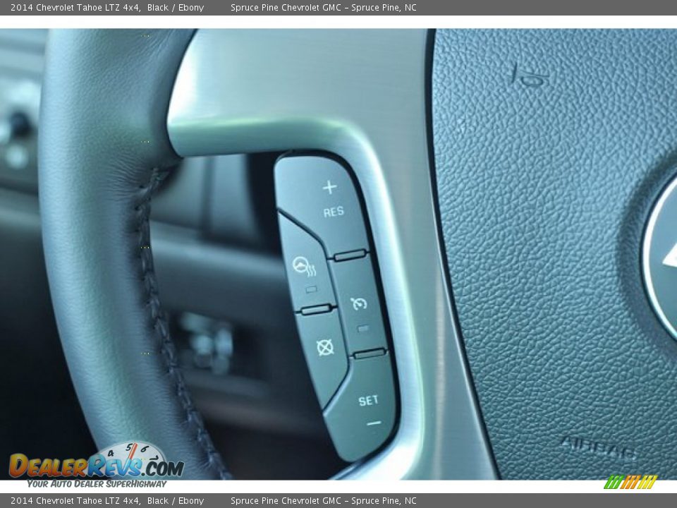 2014 Chevrolet Tahoe LTZ 4x4 Black / Ebony Photo #13