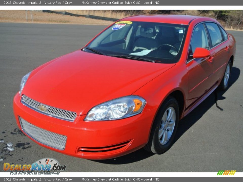 2013 Chevrolet Impala LS Victory Red / Gray Photo #2