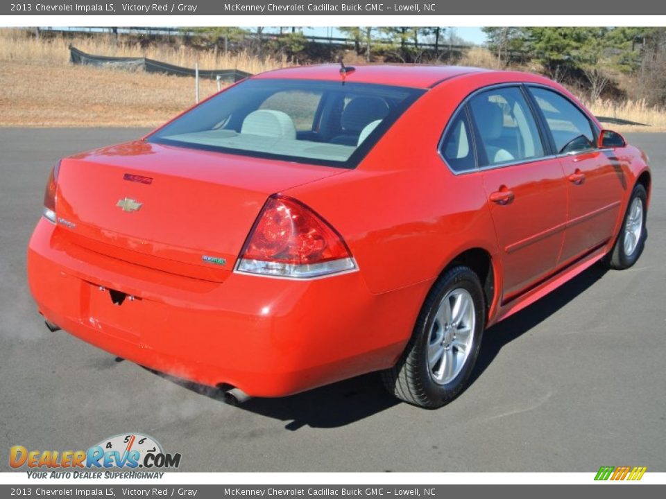 2013 Chevrolet Impala LS Victory Red / Gray Photo #5