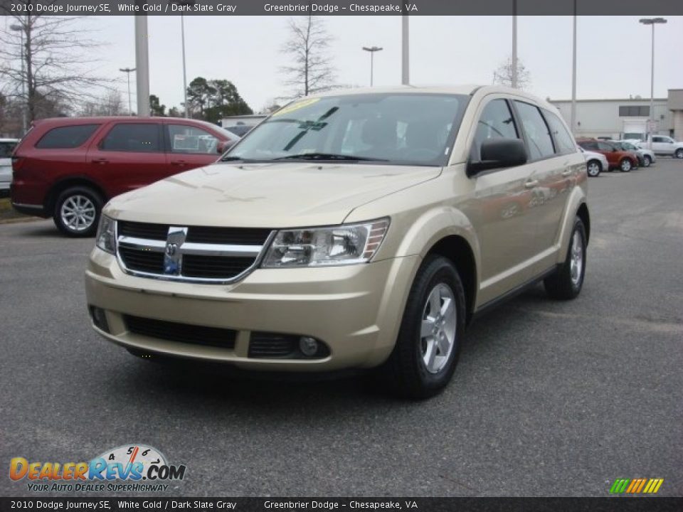 2010 Dodge Journey SE White Gold / Dark Slate Gray Photo #1