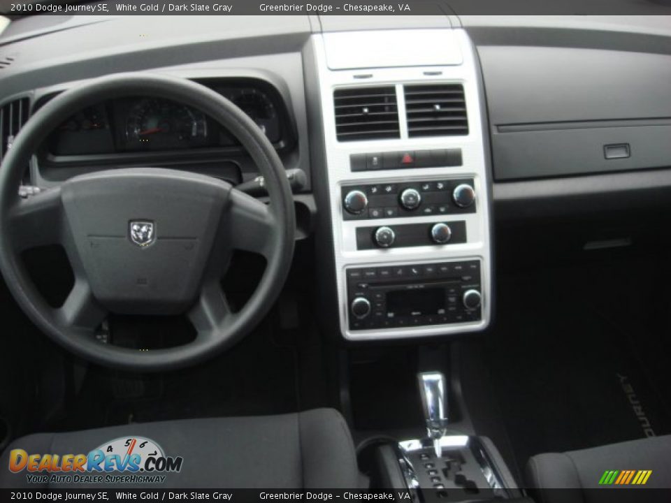 2010 Dodge Journey SE White Gold / Dark Slate Gray Photo #2