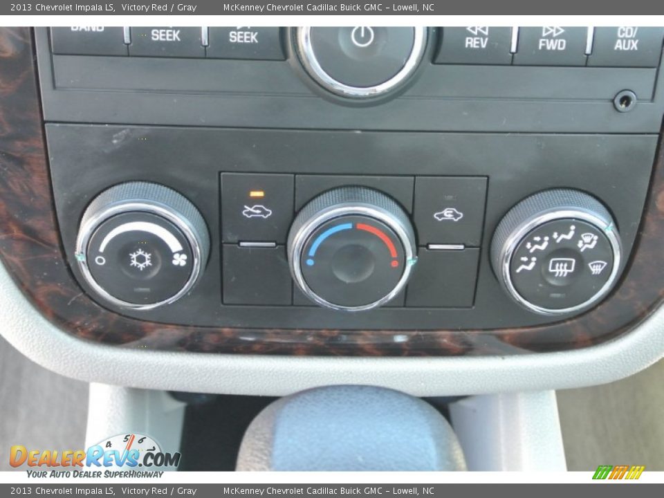 2013 Chevrolet Impala LS Victory Red / Gray Photo #13