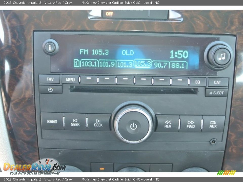 2013 Chevrolet Impala LS Victory Red / Gray Photo #14