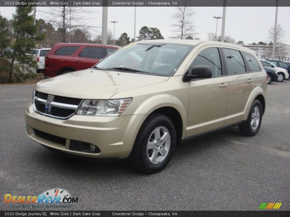 2010 Dodge Journey SE White Gold / Dark Slate Gray Photo #9