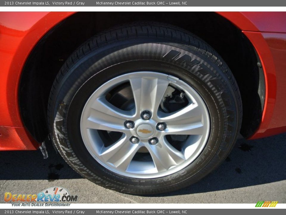 2013 Chevrolet Impala LS Victory Red / Gray Photo #22