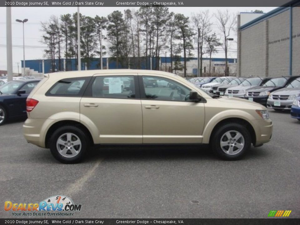 2010 Dodge Journey SE White Gold / Dark Slate Gray Photo #14