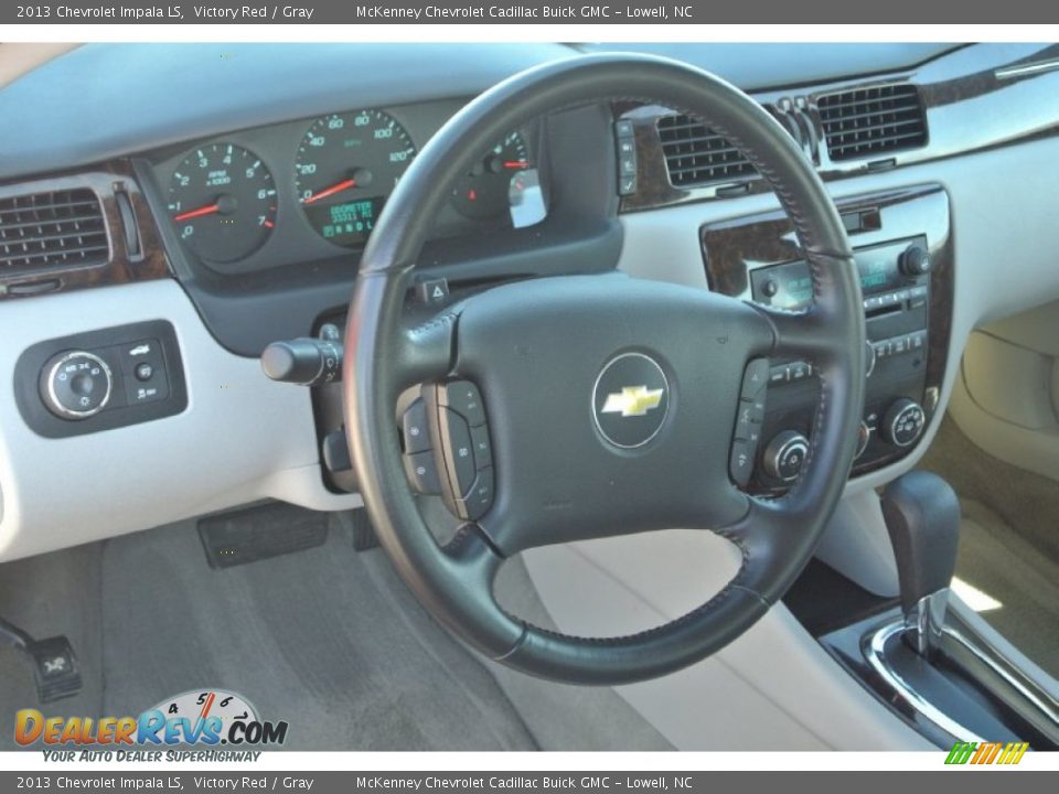 2013 Chevrolet Impala LS Victory Red / Gray Photo #24