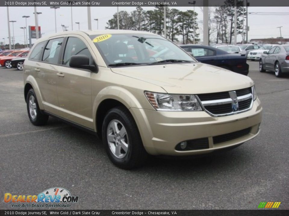 2010 Dodge Journey SE White Gold / Dark Slate Gray Photo #15