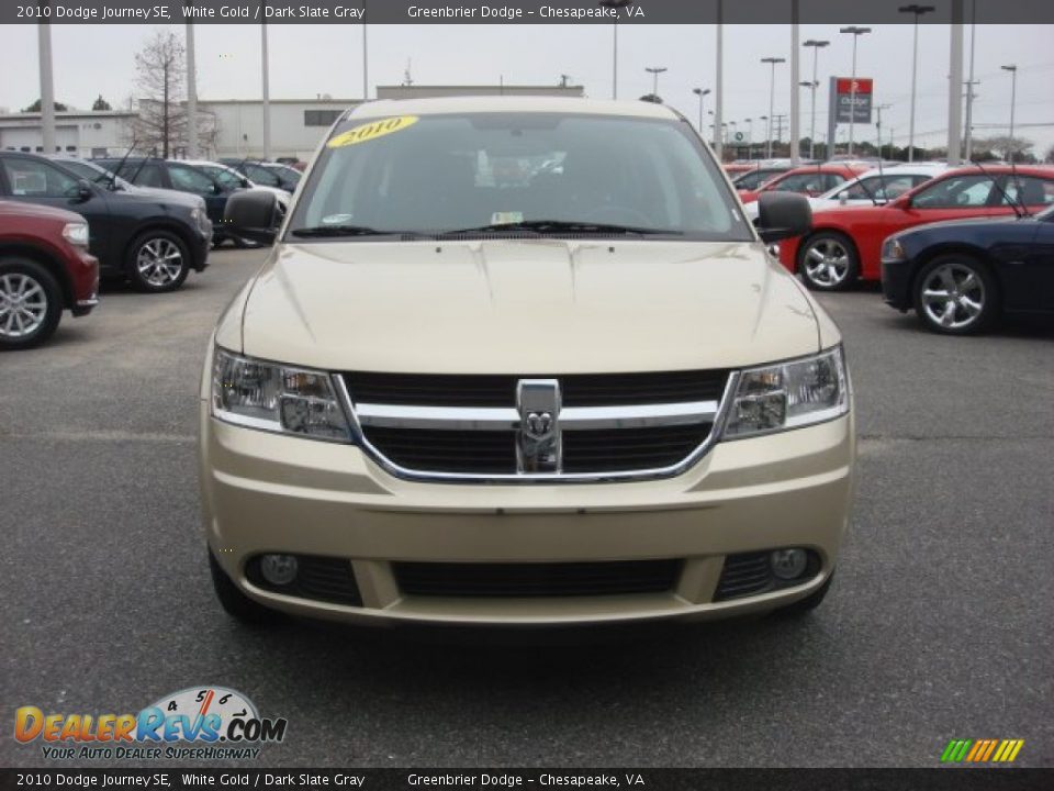 2010 Dodge Journey SE White Gold / Dark Slate Gray Photo #17