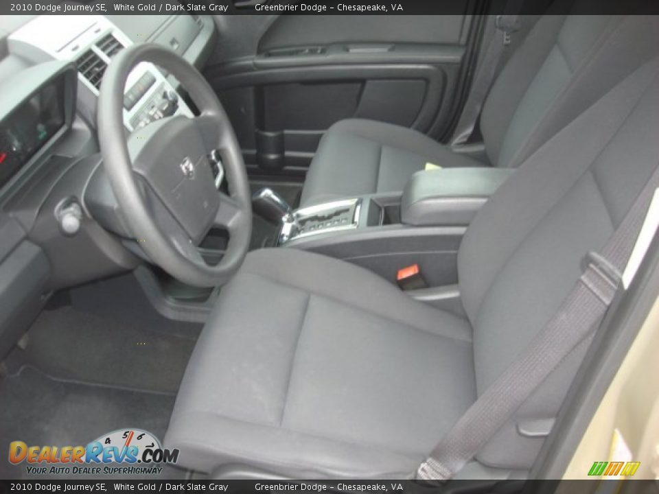 2010 Dodge Journey SE White Gold / Dark Slate Gray Photo #18