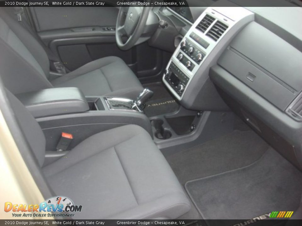 2010 Dodge Journey SE White Gold / Dark Slate Gray Photo #20