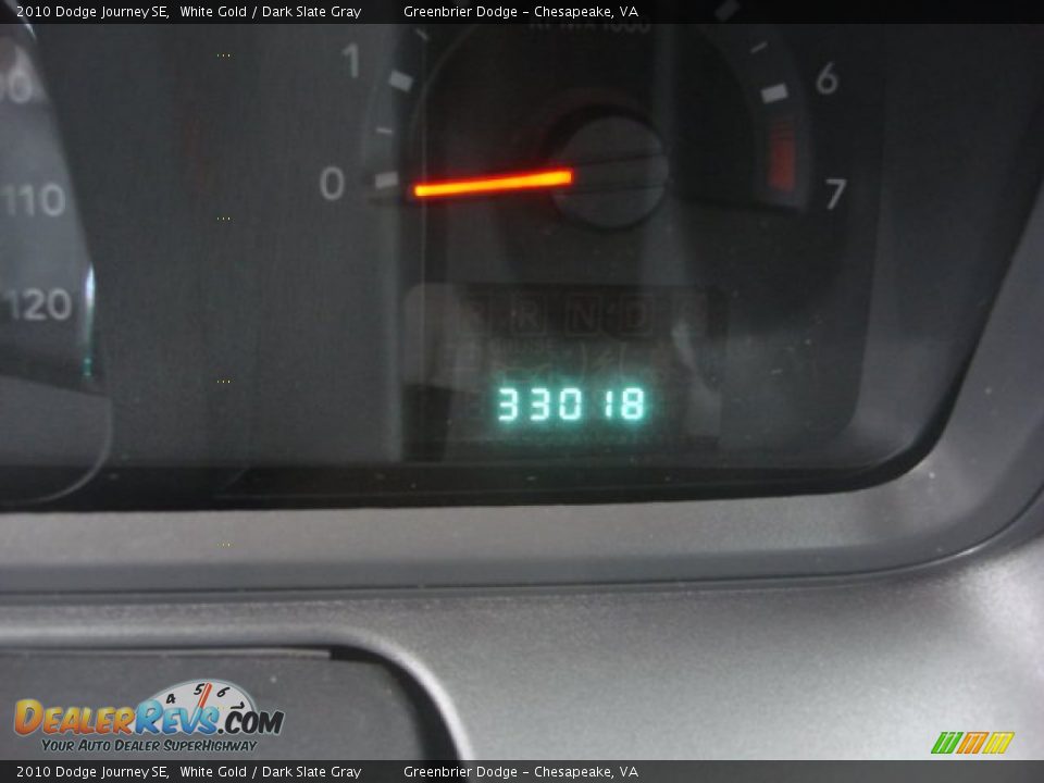 2010 Dodge Journey SE White Gold / Dark Slate Gray Photo #25