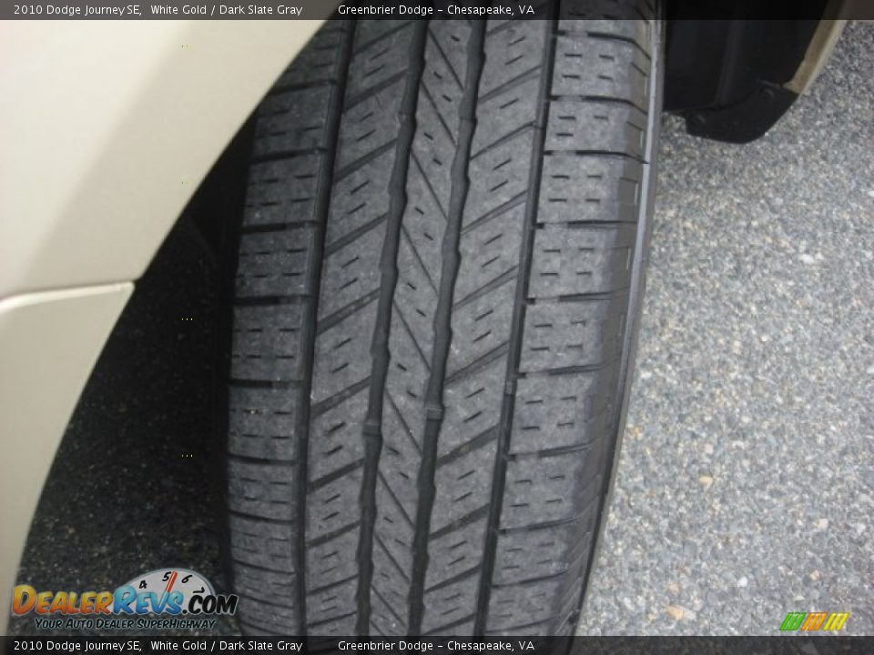 2010 Dodge Journey SE White Gold / Dark Slate Gray Photo #27