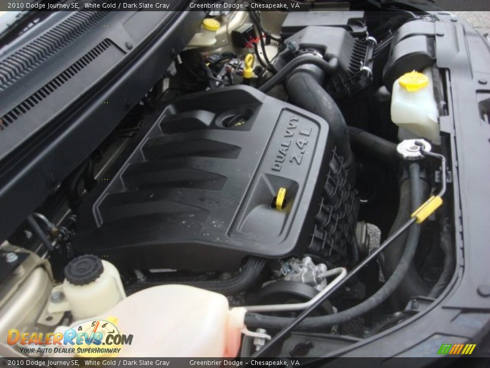 2010 Dodge Journey SE White Gold / Dark Slate Gray Photo #28