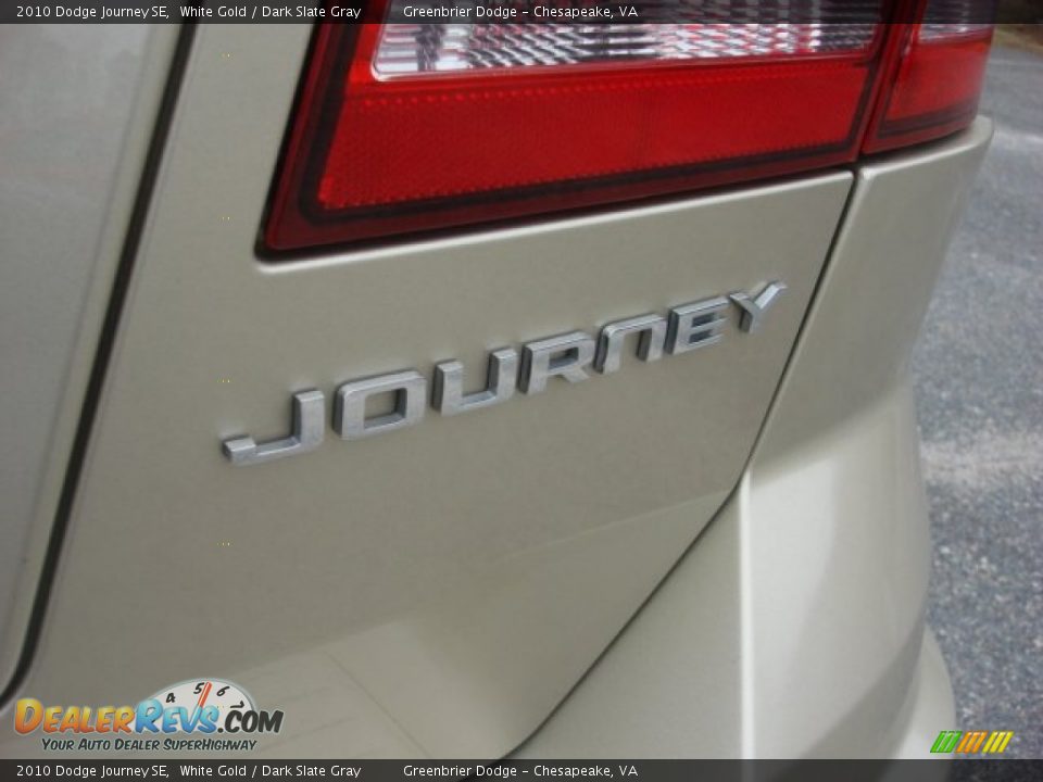 2010 Dodge Journey SE White Gold / Dark Slate Gray Photo #29