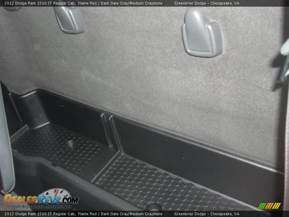 2012 Dodge Ram 1500 ST Regular Cab Flame Red / Dark Slate Gray/Medium Graystone Photo #23