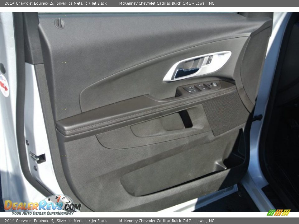 2014 Chevrolet Equinox LS Silver Ice Metallic / Jet Black Photo #9