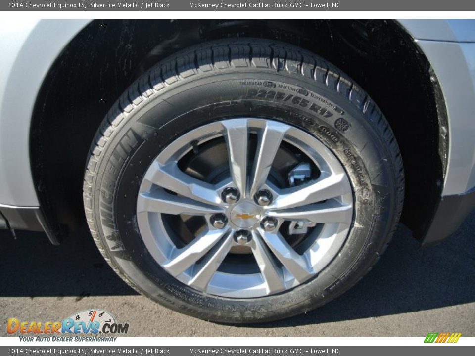 2014 Chevrolet Equinox LS Silver Ice Metallic / Jet Black Photo #17