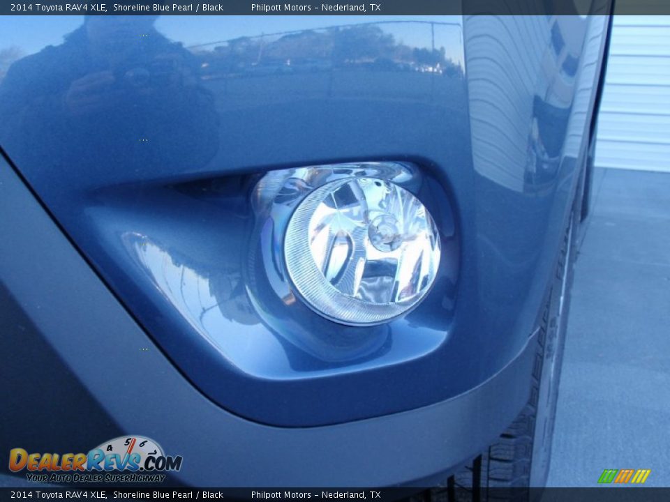 2014 Toyota RAV4 XLE Shoreline Blue Pearl / Black Photo #10