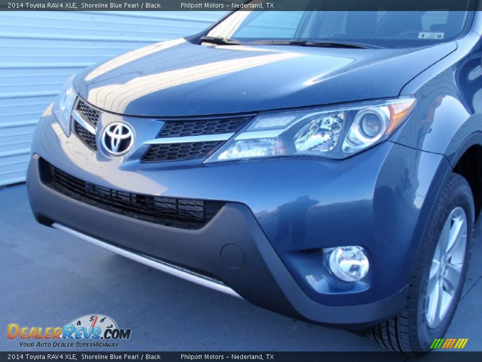 2014 Toyota RAV4 XLE Shoreline Blue Pearl / Black Photo #11