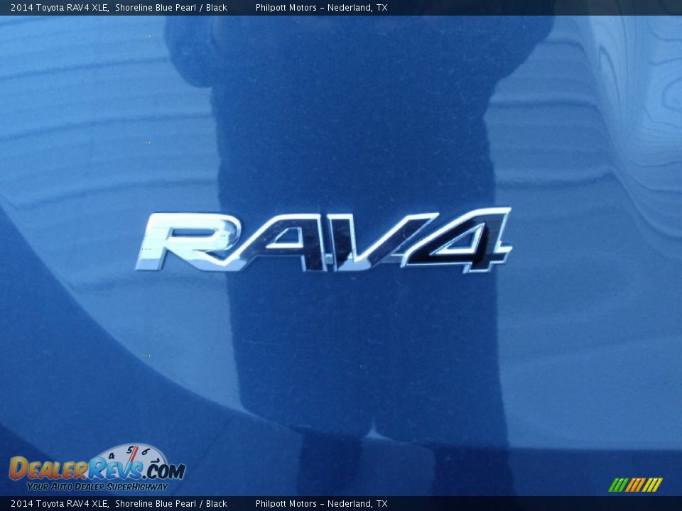 2014 Toyota RAV4 XLE Shoreline Blue Pearl / Black Photo #14