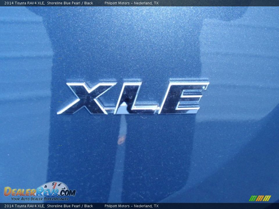 2014 Toyota RAV4 XLE Shoreline Blue Pearl / Black Photo #15