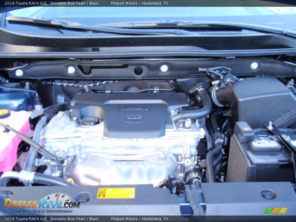 2014 Toyota RAV4 XLE Shoreline Blue Pearl / Black Photo #16
