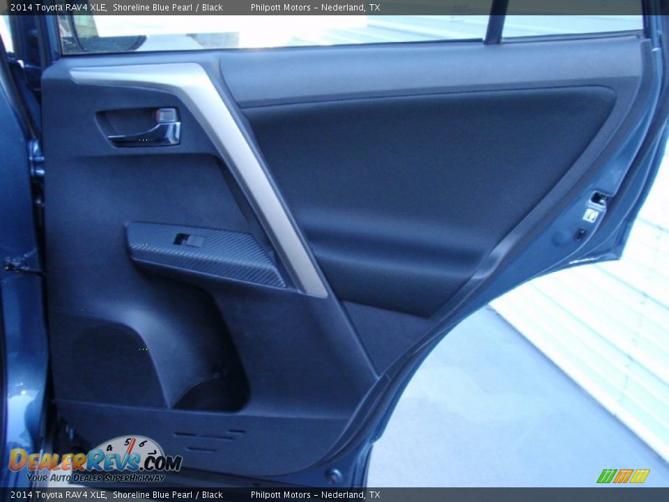 2014 Toyota RAV4 XLE Shoreline Blue Pearl / Black Photo #20