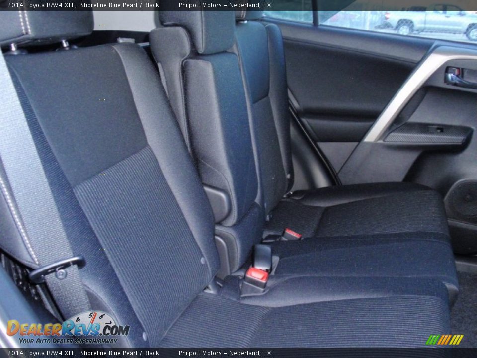 2014 Toyota RAV4 XLE Shoreline Blue Pearl / Black Photo #21