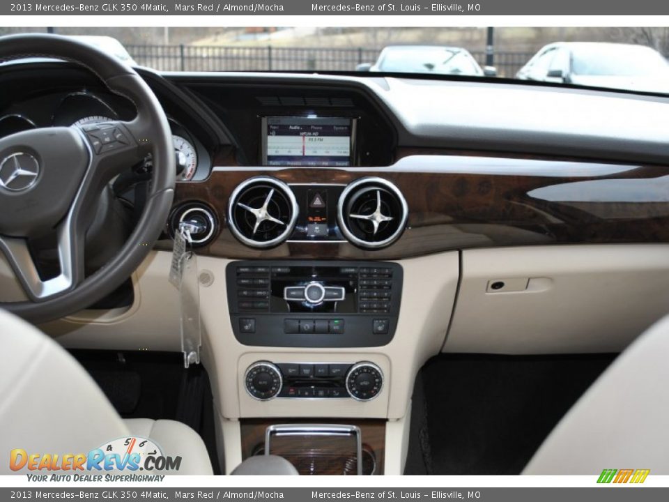 2013 Mercedes-Benz GLK 350 4Matic Mars Red / Almond/Mocha Photo #4