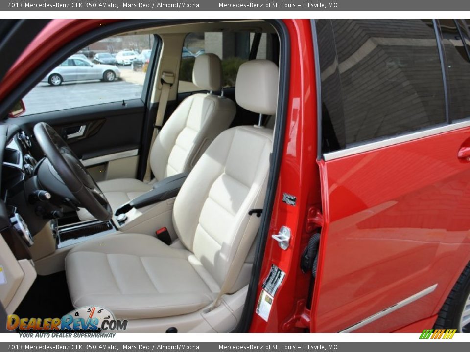 2013 Mercedes-Benz GLK 350 4Matic Mars Red / Almond/Mocha Photo #5